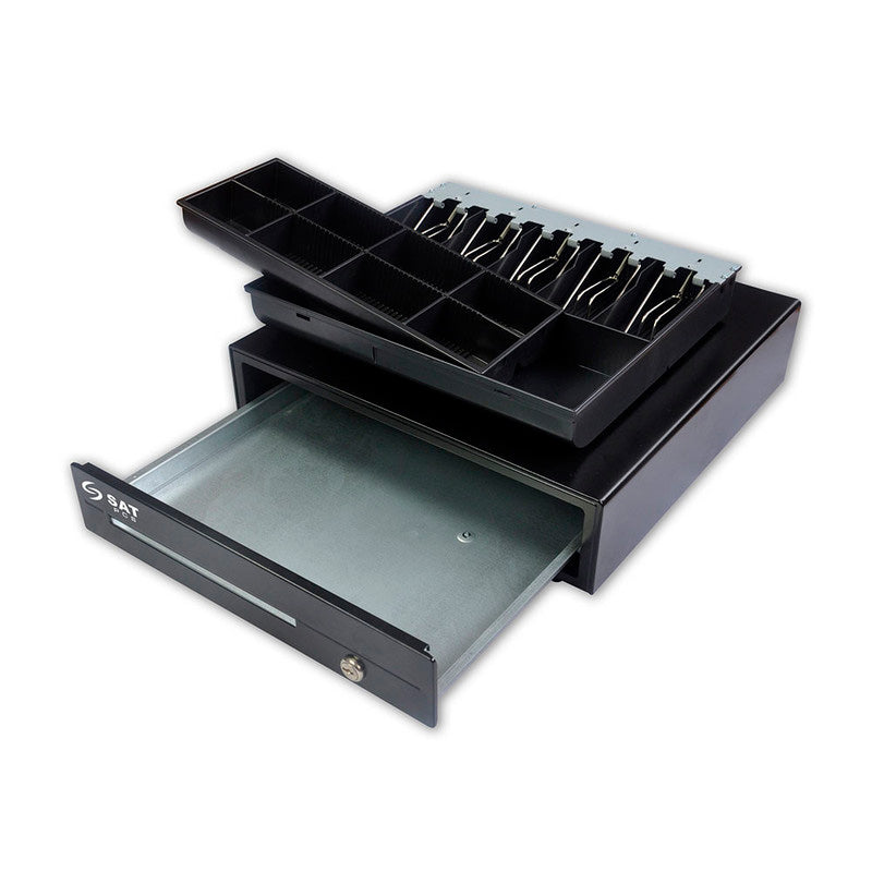 Caja de efectivo 119X Black SAT