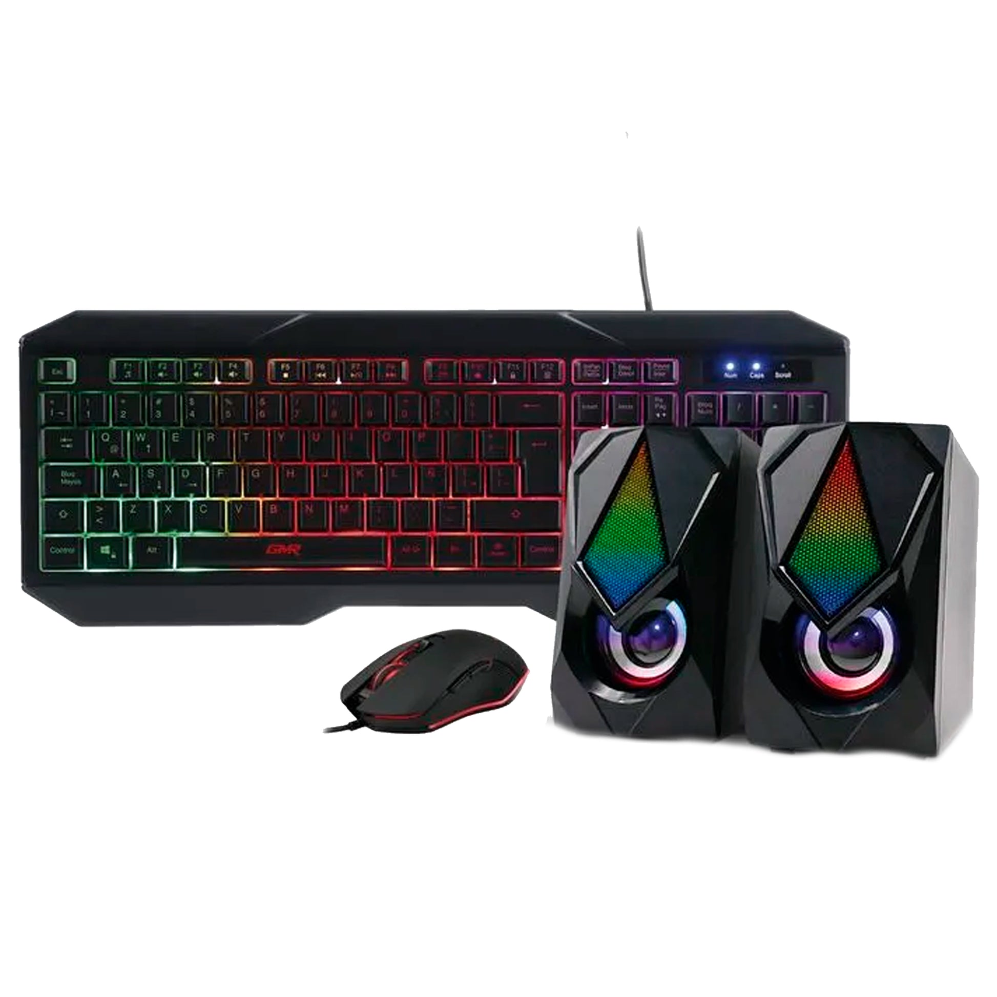 Combo Gamer Multilaser (mouse, teclado y parlantes)
