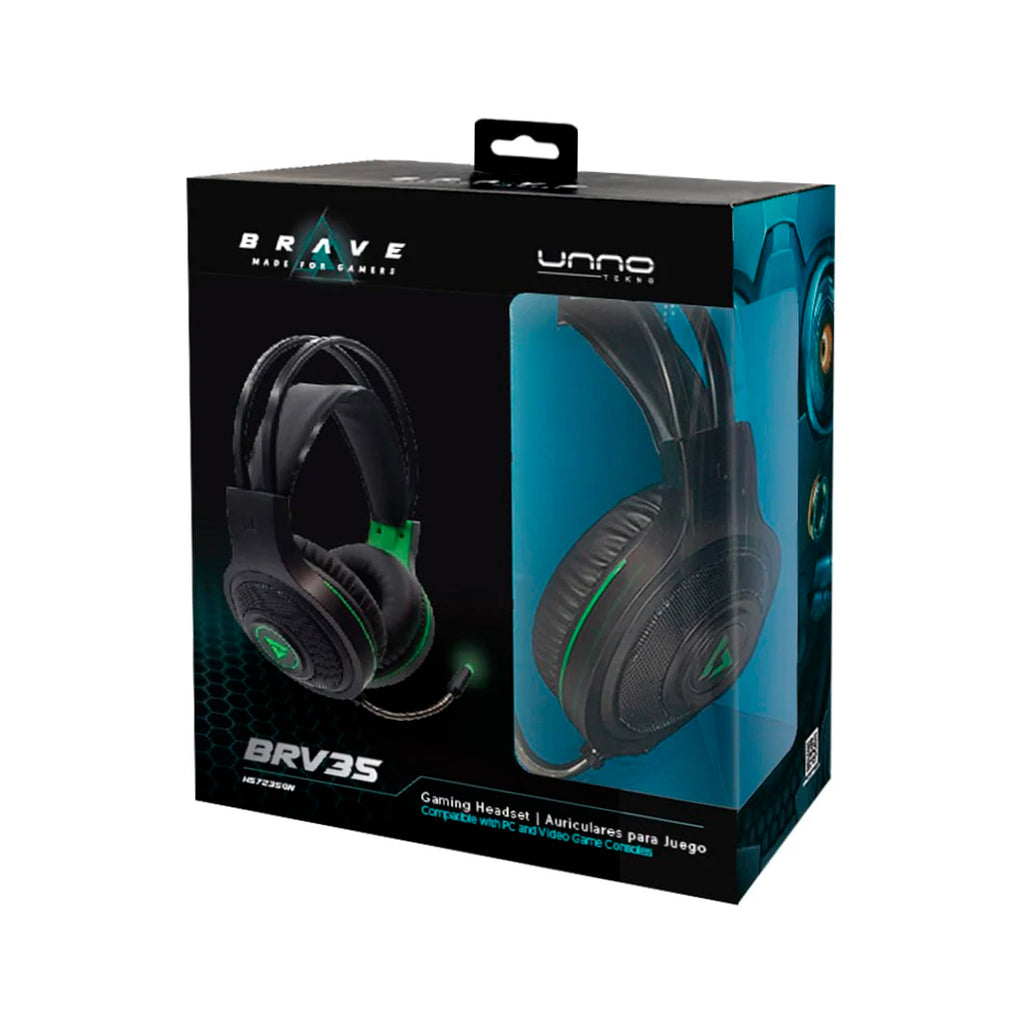 Audifono Gamer UNNO TEKNO HS7235GN