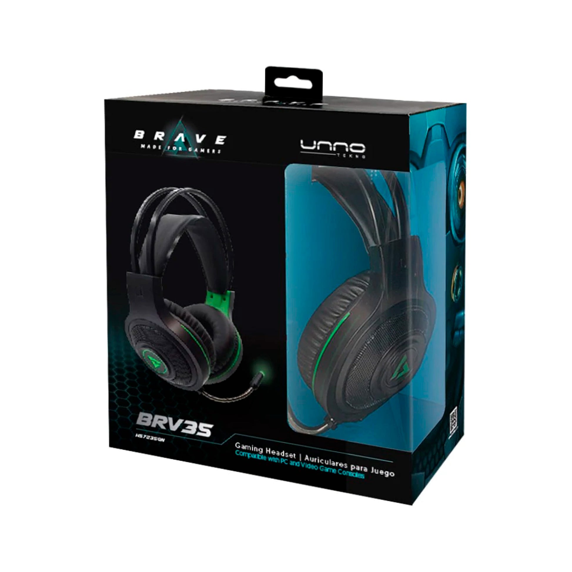 Audifono Gamer UNNO TEKNO HS7235GN