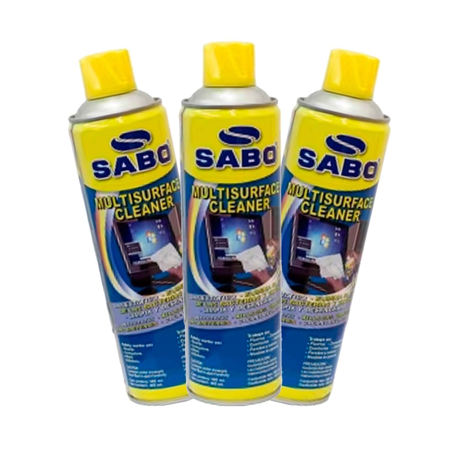 Limpiador SABO espuma multisuperficies 500ml